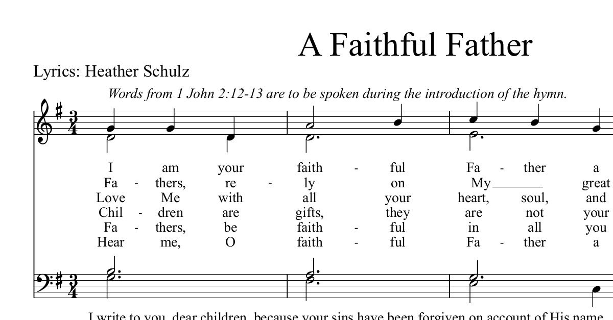 Hausvater's tweet photo. #hymnfortheweekend I am your faithful Father above, You are My children, lavished with love. https://t.co/B7YpoIXNuE https://t.co/j8mEZLgfEm