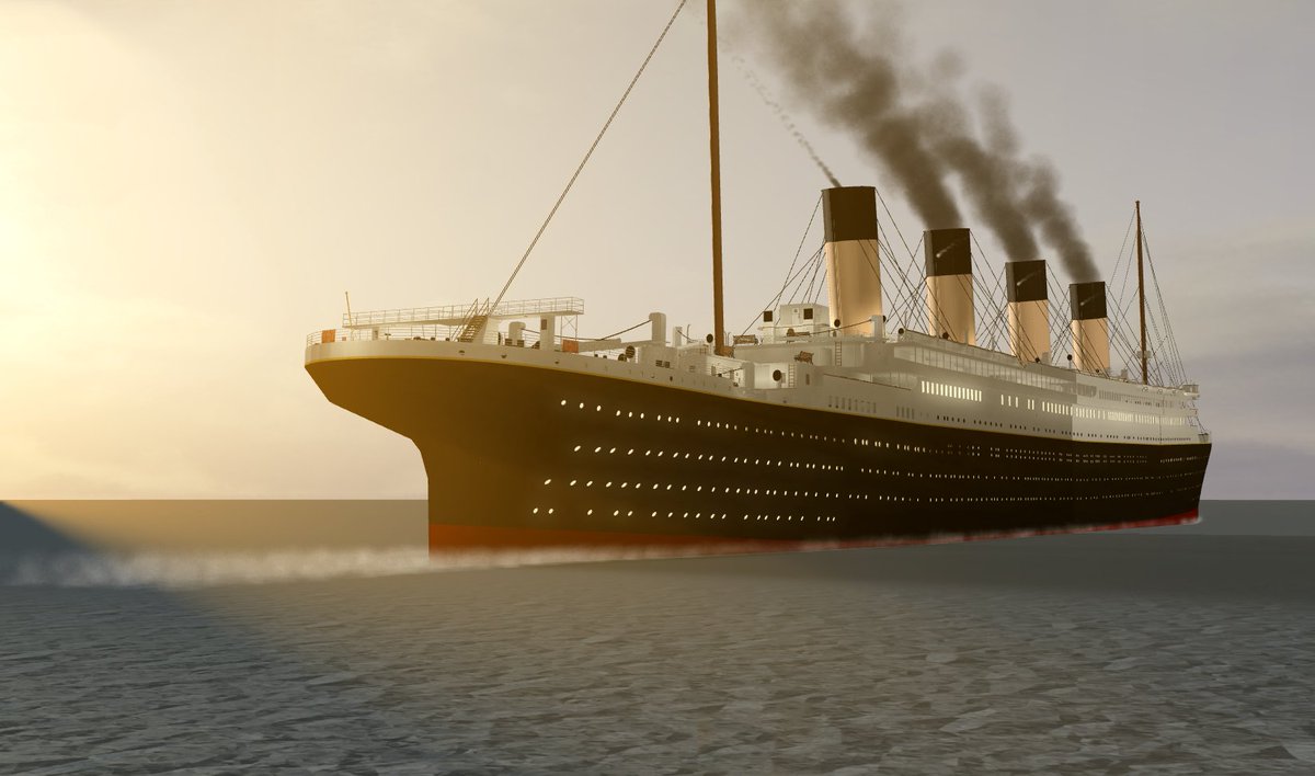 Soulesstitan Rblx On Twitter My Roblox Titanic Just Got A