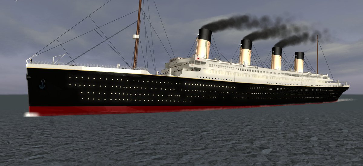 Soulesstitan Rblx On Twitter My Roblox Titanic Just Got A