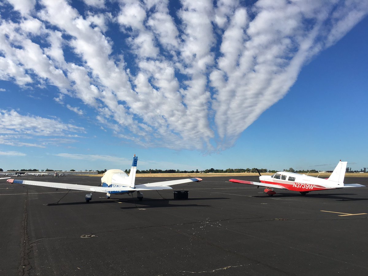 GerardAdriani's tweet photo. Amazing skies over our @pgaafly planes at departure for our @AngelFlightWest mission with @MargreetAdriani https://t.co/M27Zx48pK1