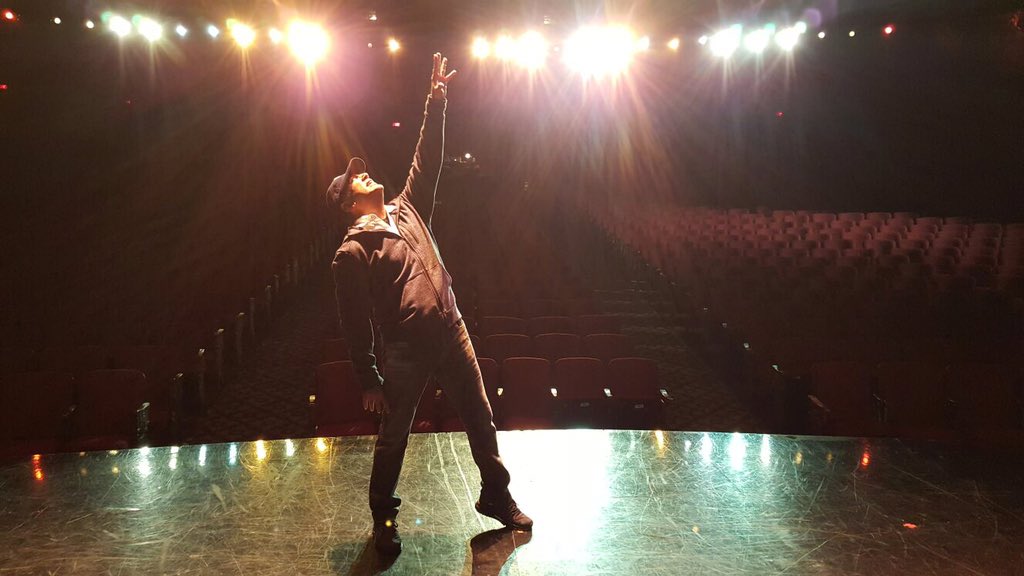 Just visiting the LAtheatre . Was shooting nearby for <a href="/KunduNaiduRaw/">KunduNaiduRaw</a> with <a href="/shrutihaasan/">shruti haasan</a>