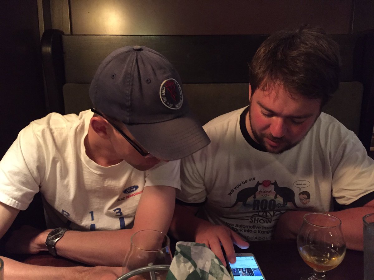 bensanders's tweet photo. The best of Friend-a-Roos: @craigcole & @MirkoReinhardt. It's a #RoAb thing. https://t.co/VBiIOjEDrW