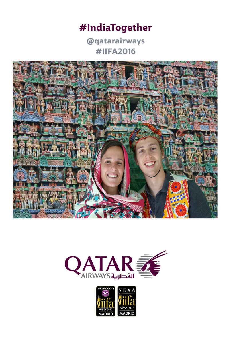 sanroarregi's tweet photo. #IndiaTogether #IIFA2016 #queremosquenostoque #viajeaindia @qatarairways https://t.co/ggdzZRngs3