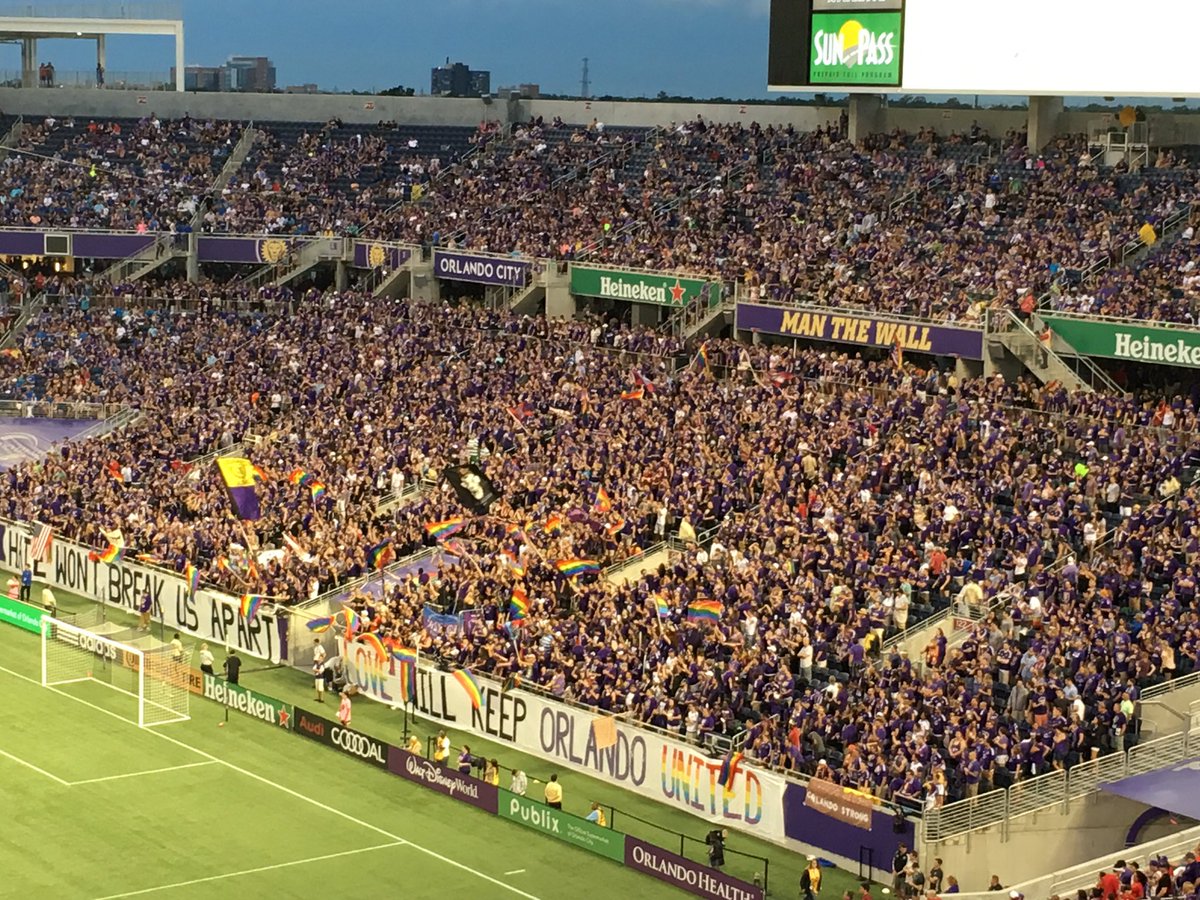 thesoccerdon's tweet photo. #OrlandoUnited!#ORLvSJ https://t.co/5a24knTXtn