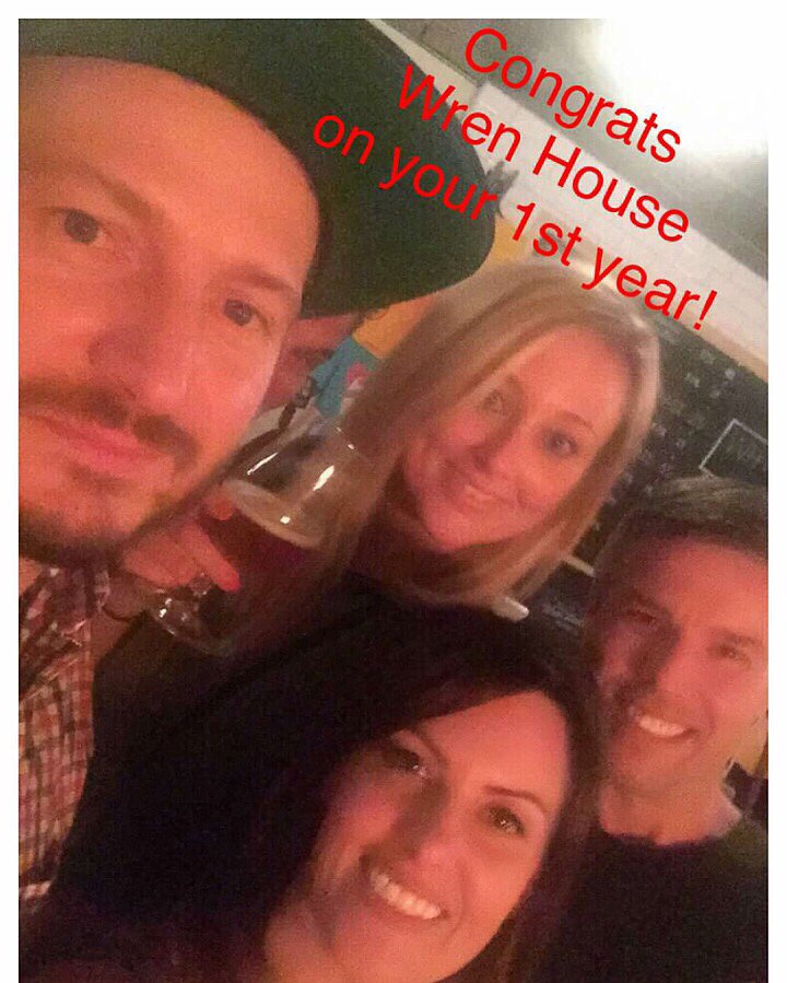 Congratulations to our friends at Wren House on your 1 year anniversary. <a href="/WrenHouseBrew/">Wren House Brewing</a>