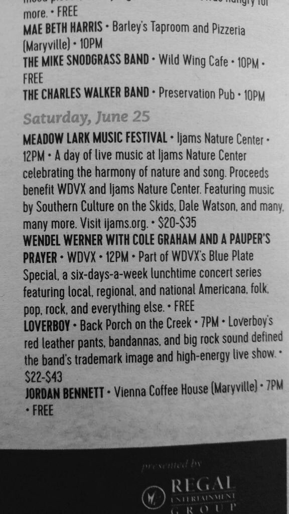 apaupersprayer's tweet photo. @WDVX #blueplatespecial tune in June 25th to hear @apaupersprayer https://t.co/UTpirtpnEU