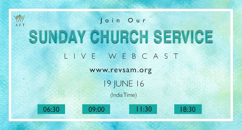 connect2jeevan's tweet photo. Today, join our Sunday Church Service LIVE - https://t.co/nBVp3D1AXI #revsam #webcast #church https://t.co/oW2zQL3jeB
