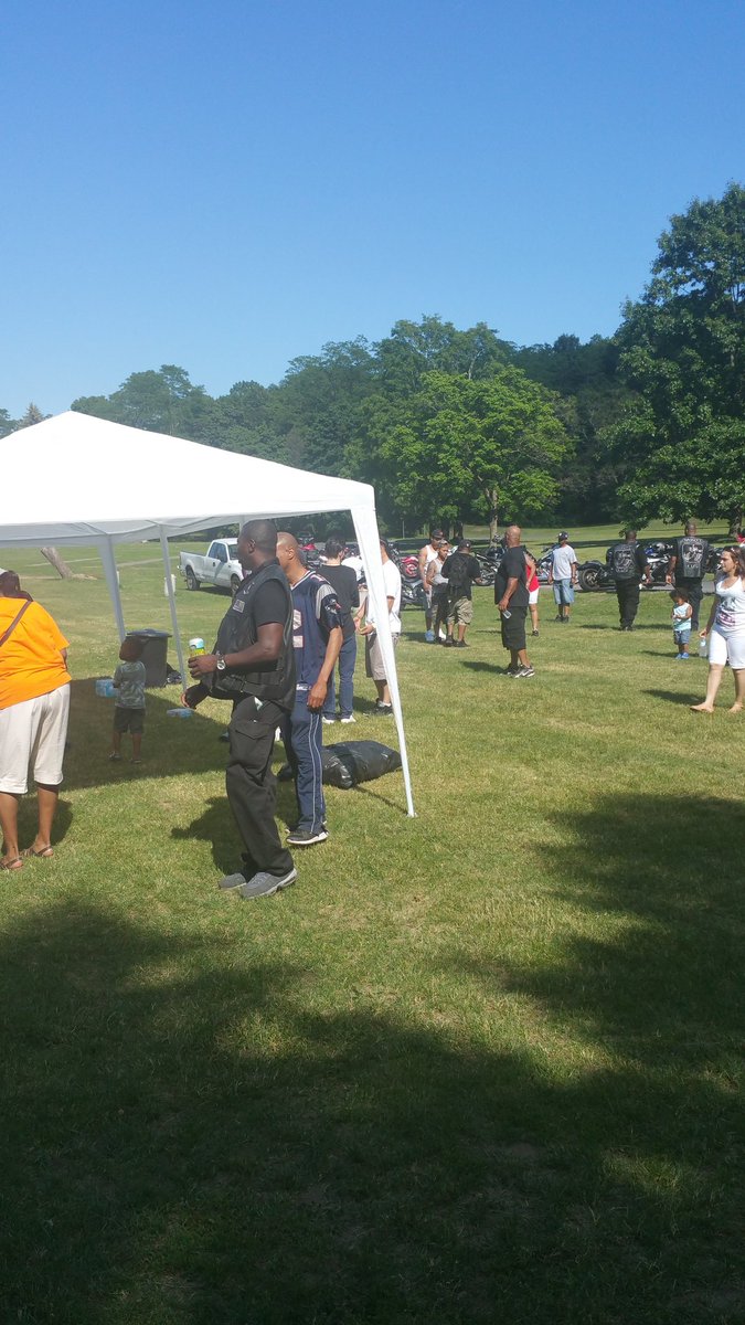 Great turnout to <a href="/C_Fathers_Inc/">Community Fathers</a> 1st Annual Tri City Ride and Softball Game. 
#Juneteenth2016
