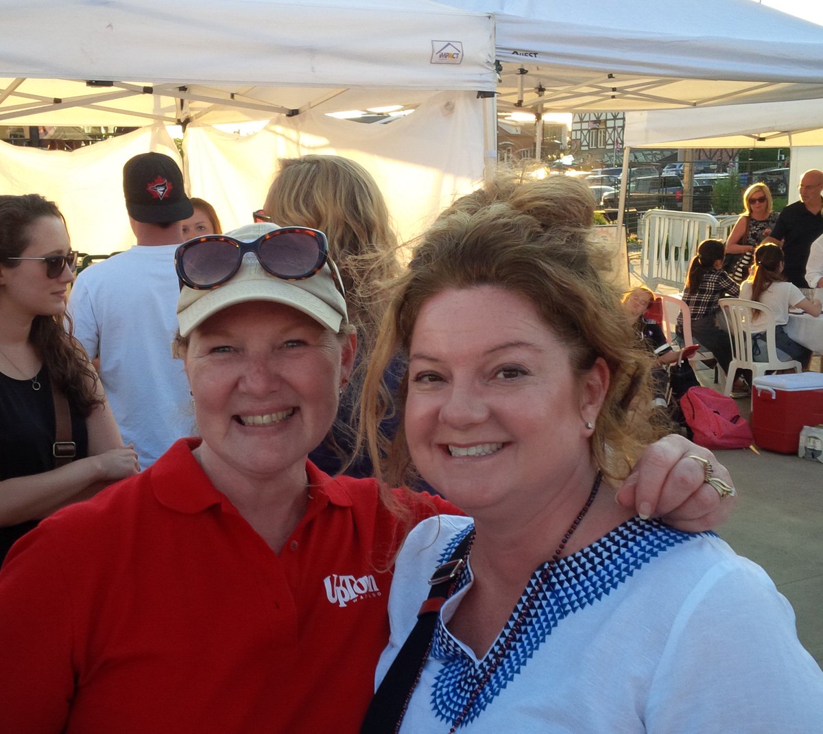 lisadrewradio's tweet photo. Great evening for food @UpTownWaterloo ...#SolsticeSampling. Great seeing you two days in a row Patti! https://t.co/f2ZnwX2ScN