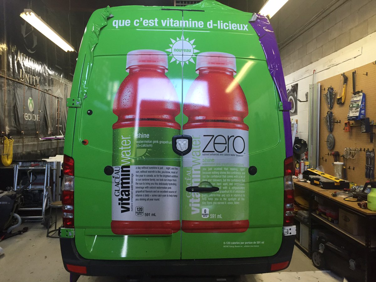 StudioGraphicsM's tweet photo. Another Refreshing speinter wrap!! #graphicdesign #3mpreferred #branding #montreal #quebec #canada https://t.co/h6VorglPcw