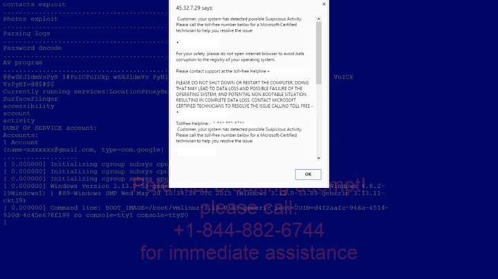 TheWack0lian's tweet photo. ...I've seen some hilarious #FakeTechSupport #Browlock before, but this one takes the cake. https://t.co/CCIAPimqF3