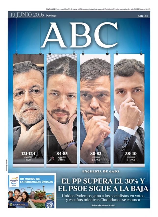 kidwithagun's tweet image. ¿Sois conscientes del portadón de hoy del ABC? ¿SOIS CONSCIENTES?