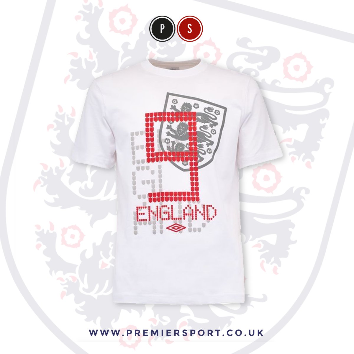 PremSportUK's tweet photo. #England fans, show your support for just £3.74 (RRP £15.99) with code "SUMMER25" » https://t.co/bF2OpfiRJk #ENG https://t.co/XJkYzHm5KZ