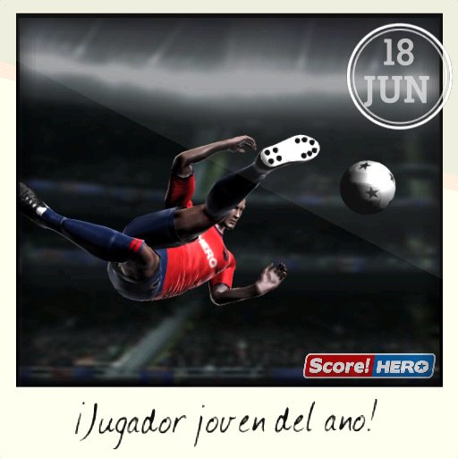 erickvaldelamar's tweet photo. ¡Jugador joven del año! #scorehero https://t.co/DrDEX75xFs https://t.co/TdBVq1XVHW