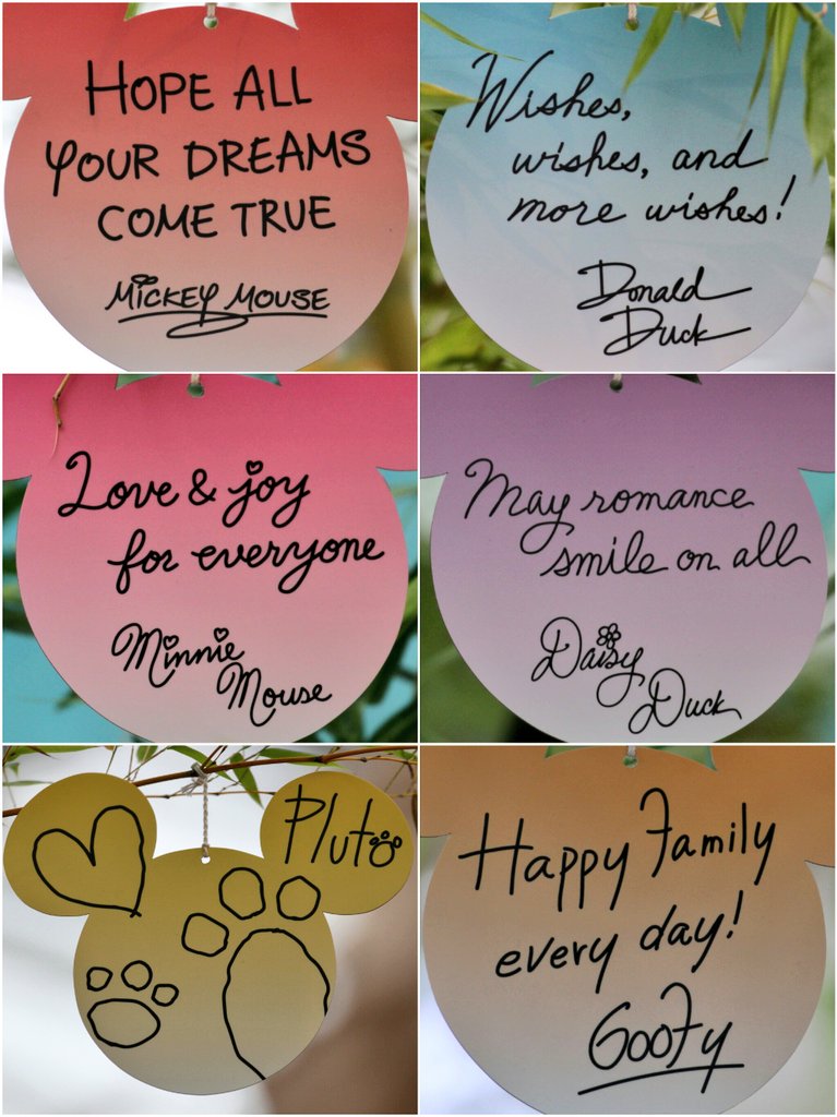 mononofu1109's tweet image. ミッキーたちの七夕の願いごと4年分（2016年→2013年）