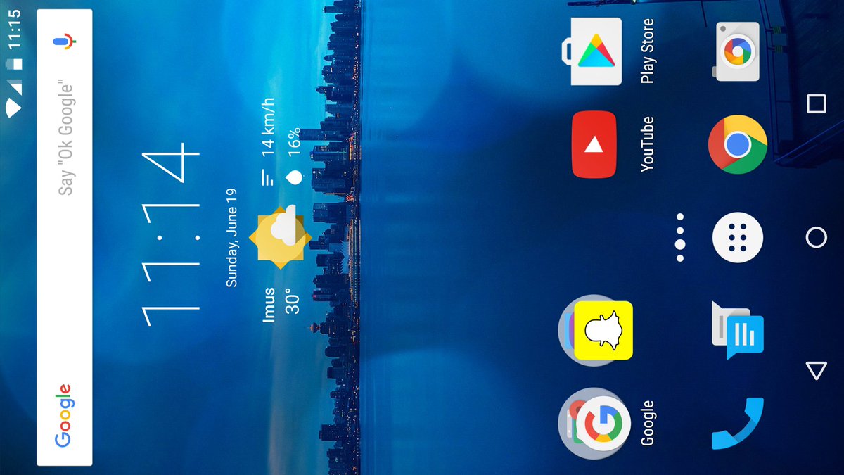 AnthonBenedict's tweet image. Back to the original
#Nexus6P #GoogleNowLauncher #homescreen
