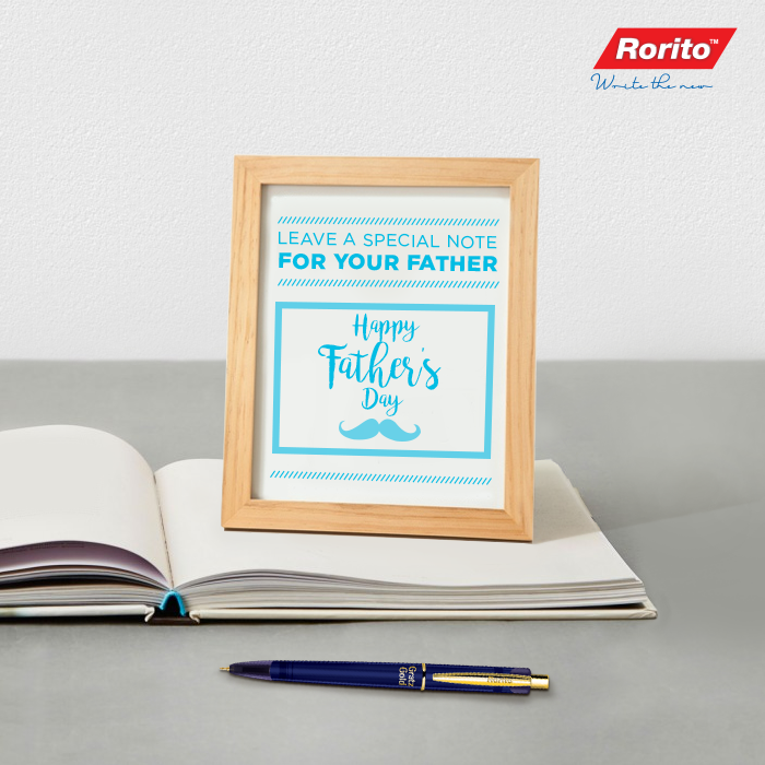 RoritoWorld's tweet photo. Share with us a handwritten note for your father &amp; we will send him a surprise gift this Father's Day! #ContestAlert https://t.co/VNWvw6GozH