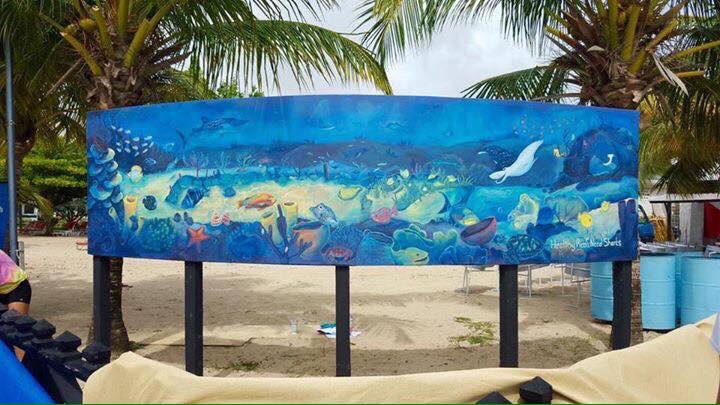 GrenadaEcoDive's tweet photo. Fantastic day in #puregrenada World Ocean Day celebration on #grandansebeach in front of @CoyabaGrenada https://t.co/0RPXzTzZ3n