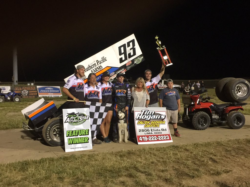 Sheldon WINS <a href="/OfficialWRP/">Waynesfield Raceway</a>