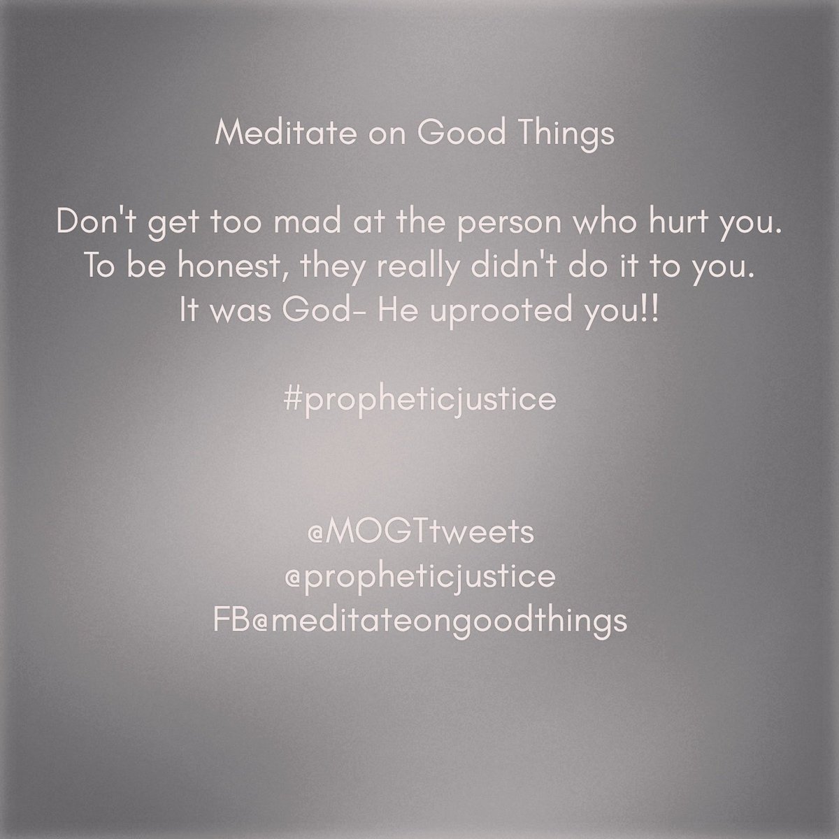 MOGTtweets's tweet photo. You deserve better. #propheticjustice https://t.co/5XC9LJCcNI