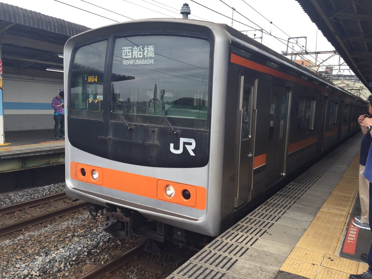 転生しました 区間 新松戸 西船橋 路線 武蔵野線 車番 クハ5 148 編成 M64編成 種別 普通 行き先 西船橋行き 備考 京葉線信号装置故障に伴い 南船橋行きから西船橋行きに行き先変更 京葉線の主の乗車記録