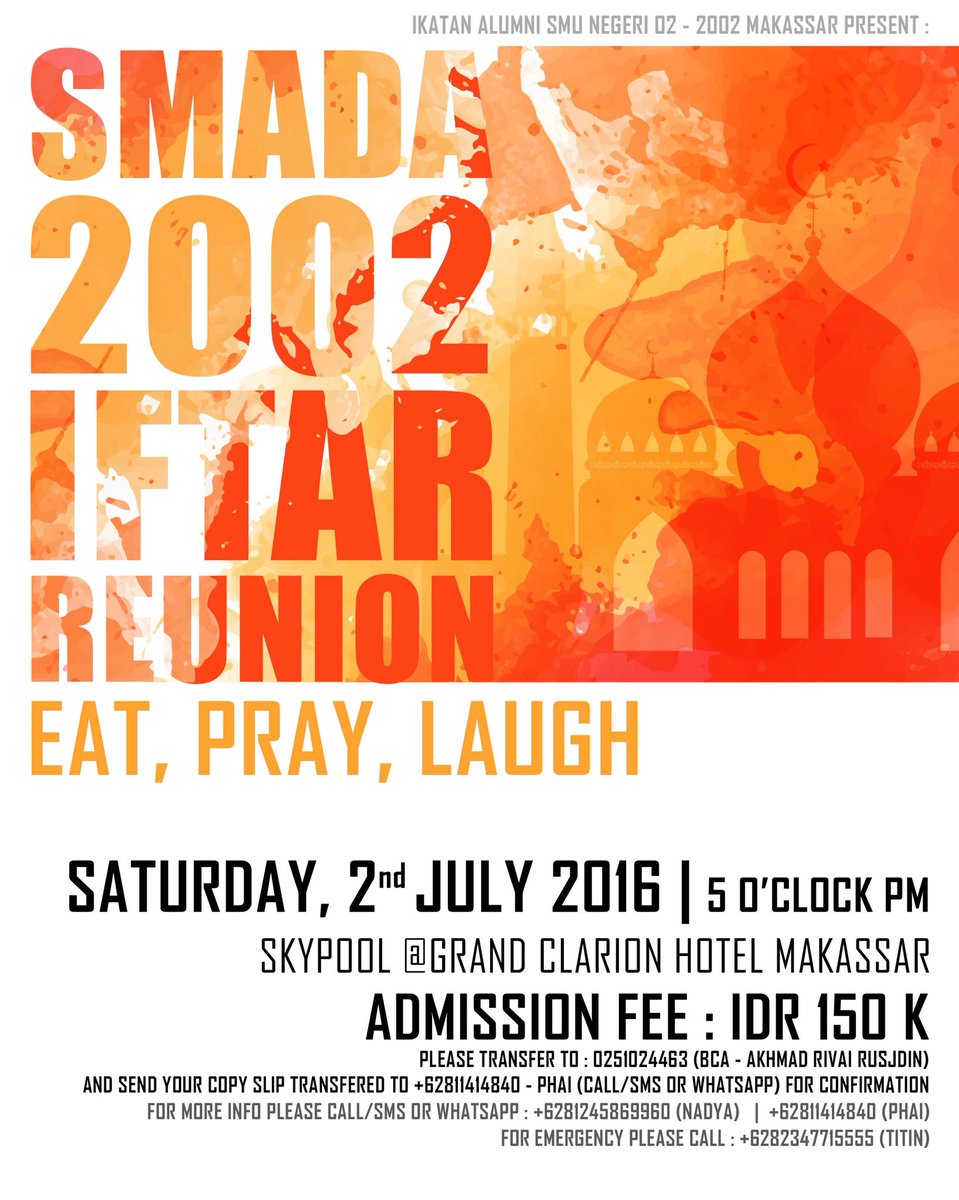 KiHarry's tweet photo. #smadamks #smada2002 #smadaiftarreunion https://t.co/p2VYlRUebM