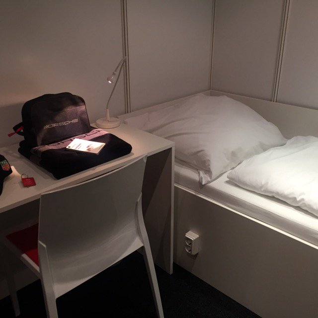 PatrickDempsey's tweet image. At the hotel for a quick shower and a 20 minute power nap #PorscheLeMans