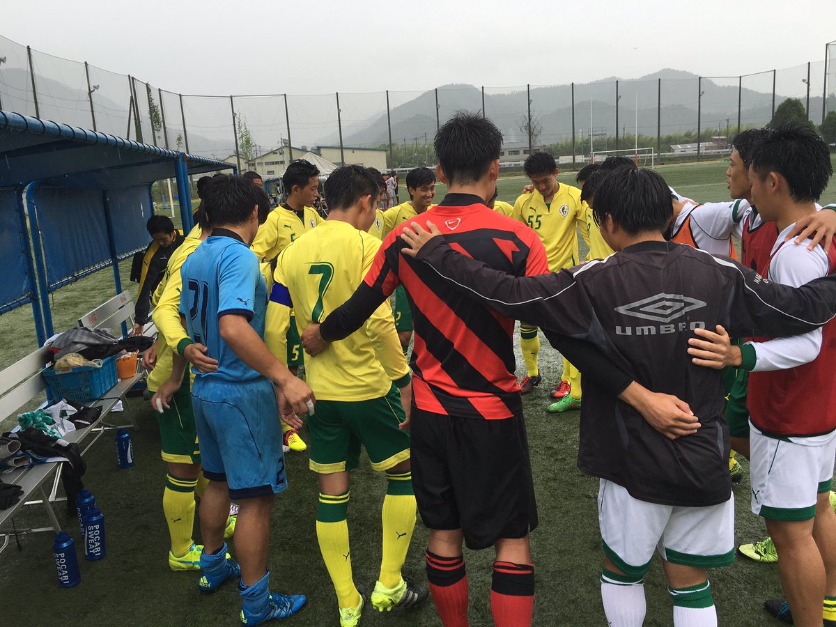 京都先端科学大学 サッカー部 En Twitter 関西学生サッカーリーグ 前期 第７節 Vs流通科学大学 京都学園大学人工芝 先発選手