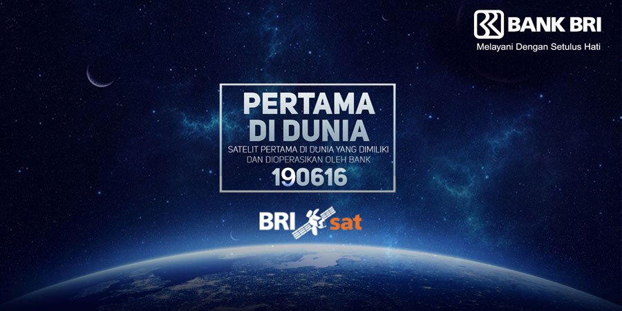 tvOneNews's tweet photo. Pertama di Dunia, Satelit yg dimiliki dan dioperasikan oleh Bank. 190616 #PertamaDiDunia @BANKBRI_ID #BRIsat https://t.co/PvimZpM2nn