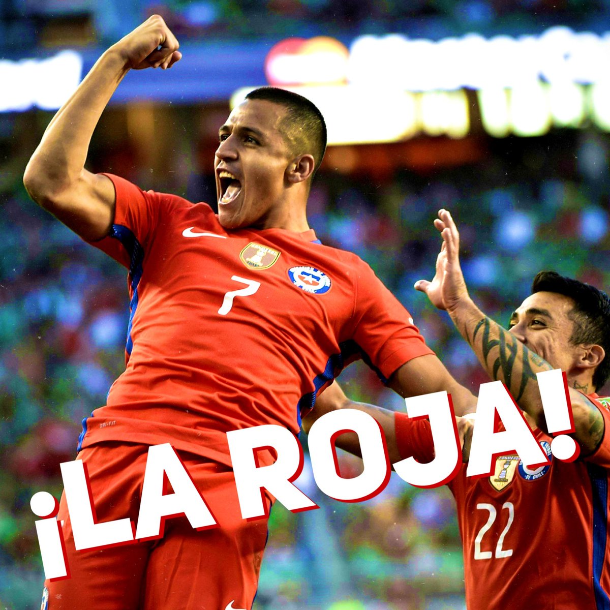 SportsCenter's tweet photo. ¡Chile domina a Mexico! 

Eduardo Vargas' 4 goals lead Chile in 7-0 rout over Mexico. https://t.co/222YYgBkyc