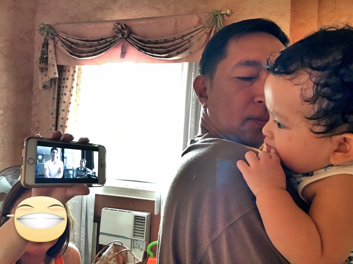 nicoletteannmc's tweet photo. Matti watching Imagine You and Me with lolo and lola. Happy father's day tay! #TheMaineAudition https://t.co/A1q0hsKib0