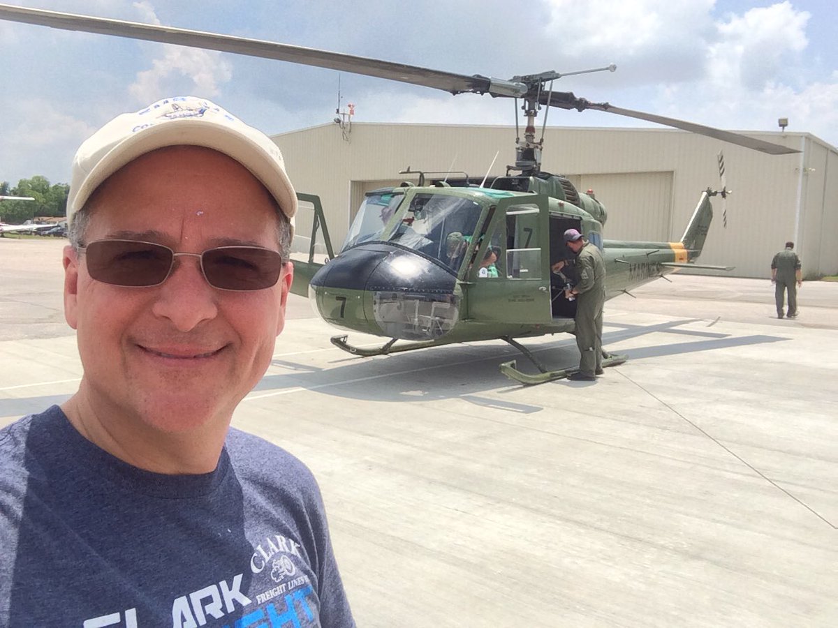 DRSchnautz's tweet photo. @CollingsFdn at @CityofBaytown #khpy #airport 2day. @VFW rides. #huey #veterans #USArmy @AOPACentralSW @AOPA @EAA https://t.co/tKOvbSGEla