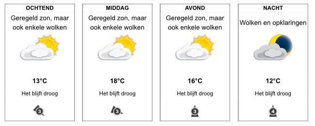 HET WEER || Op #Vaderdag krijgen we 'n prachtige en droge dag. In de middag en avond schijnt de zon || #hsf16 #hoorn