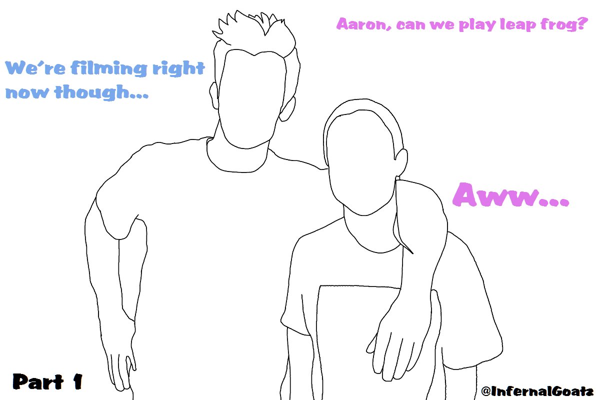 fadedmerrell's tweet photo. My idea on how Aaron and Nessa fight... #Vaaron Tell me if you like this type of content. It's fun making it. https://t.co/VSY7G7zD3T