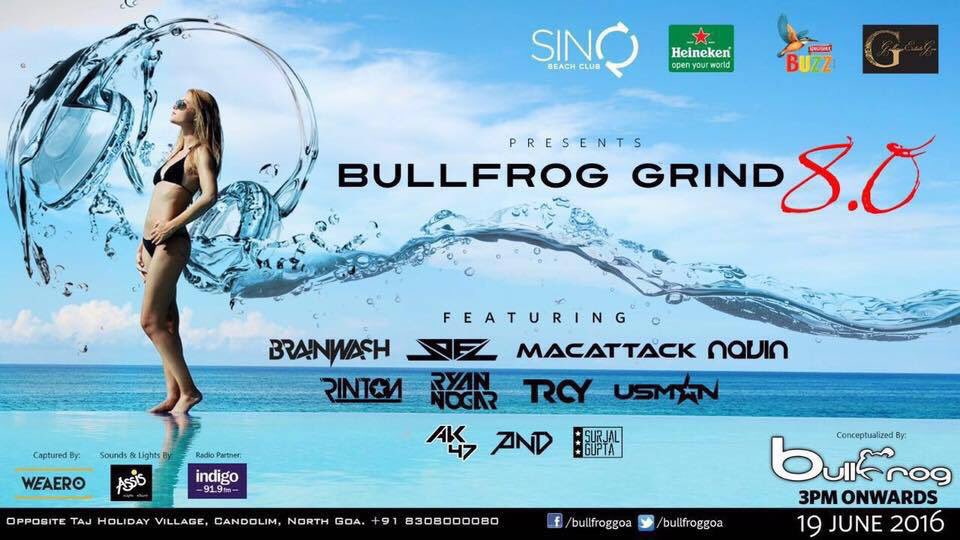 chetan9907's tweet photo. Few hours to go...
Goa's premium brand...Bullfrog Grind 8.0...#BullfrogGrind8.0 #BullfrogGoa https://t.co/guUaIfRX6e