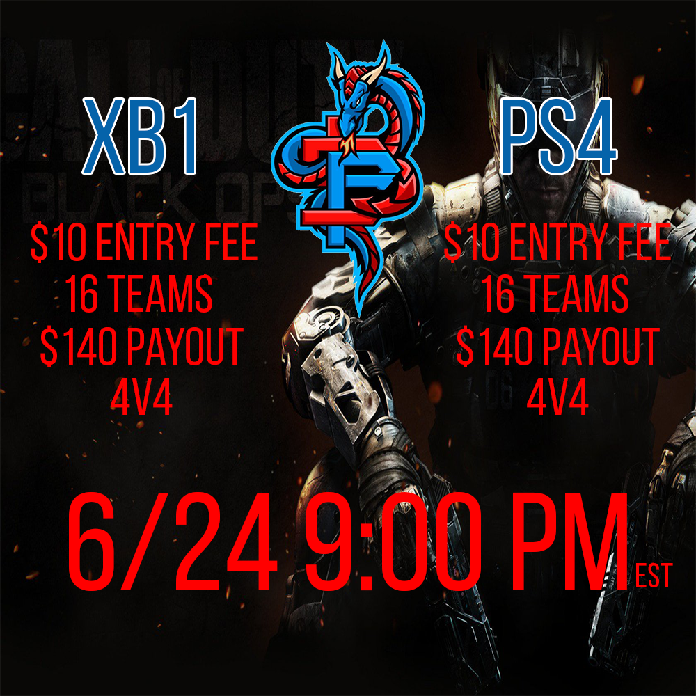 BOSS_Tournament's tweet photo. $10 Team Entry Fee! Have to get 16 teams. DM to join @ShoutRTs @ShoutGamers @DNR_CREW @NightRTs @ShawnAbner https://t.co/opzYek96Cl