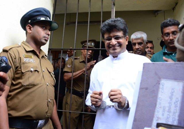 SLPolitico's tweet photo. UPFA MP @UPGammanpila was remanded till July 01 by the Fort magistrate #ParliamentSL #SLpolitico  #Slpoliticians https://t.co/AHsIUwURTW