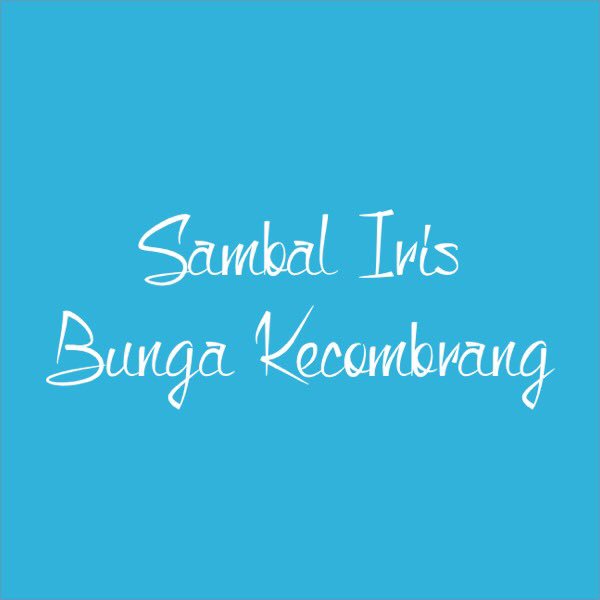 LinzKitchen's tweet photo. #LinzKitchen #ResepMudah Sambal Iris Bunga Kecombrang https://t.co/A97mUzGunf https://t.co/qLuEDLZe5V