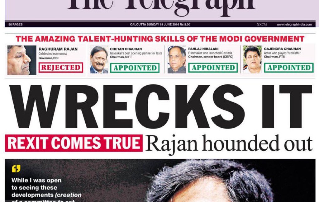 ShekharGupta's tweet photo. WB pls over, The Telegraph rediscovers its mojo &amp; returns to reinventing broad-sheet newspapering. Brilliant &amp; sharp https://t.co/UmuV0WO3Xx
