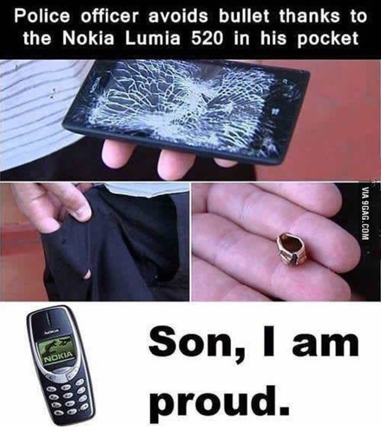 ezzryworsnop's tweet photo. he might had died if it was an iphone instead ๐#nokiapower #stillgotit https://t.co/h9n0DCFHfi
