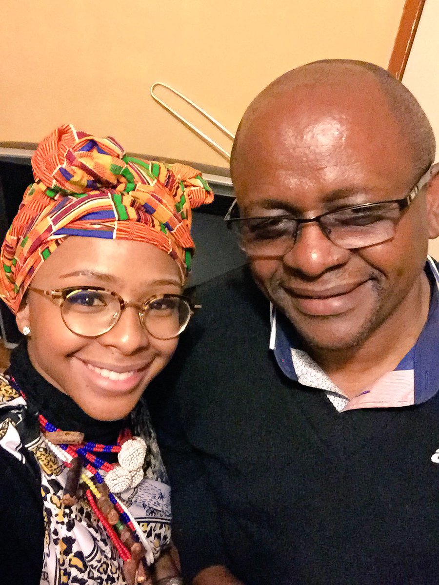 Boity's tweet photo. HAPPY FATHERS DAY to one of the kindest men I know. Strong, resilient with a beautiful heart to match! 💕👑❤️🙏🏾😍😘 https://t.co/Y7Jck04nDj