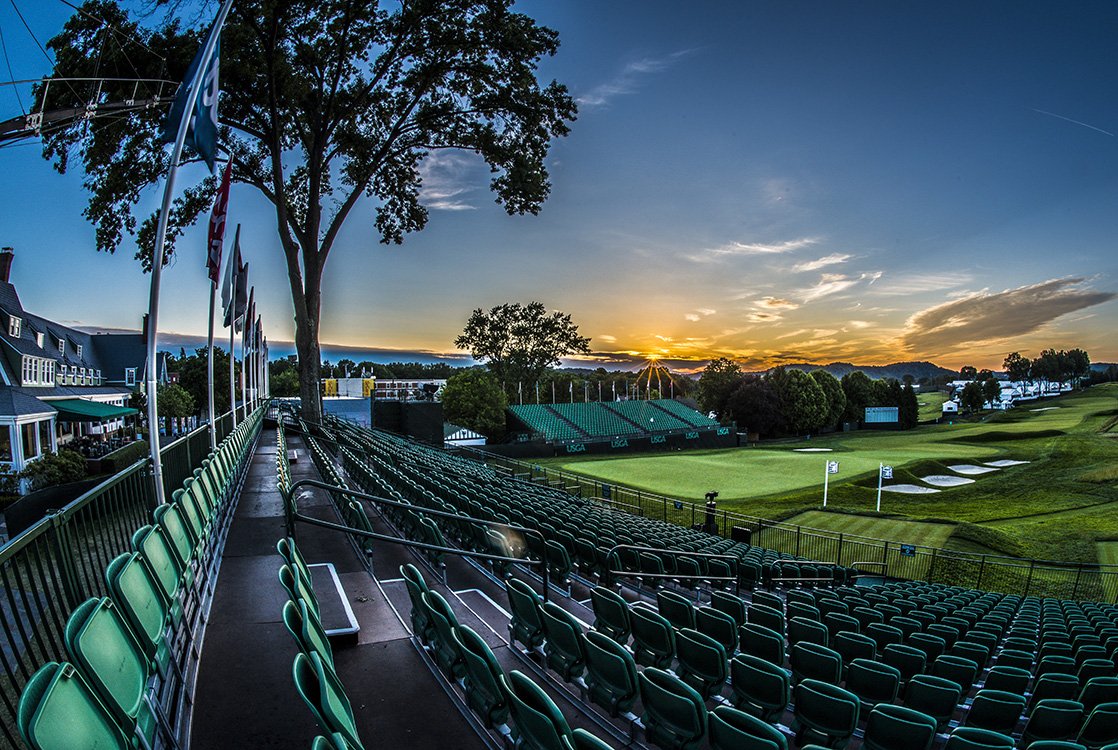 PGATour's tweet photo. Good morning from Oakmont. It's U.S. Open Sunday ⛳️☀️ https://t.co/dGs3huROJk