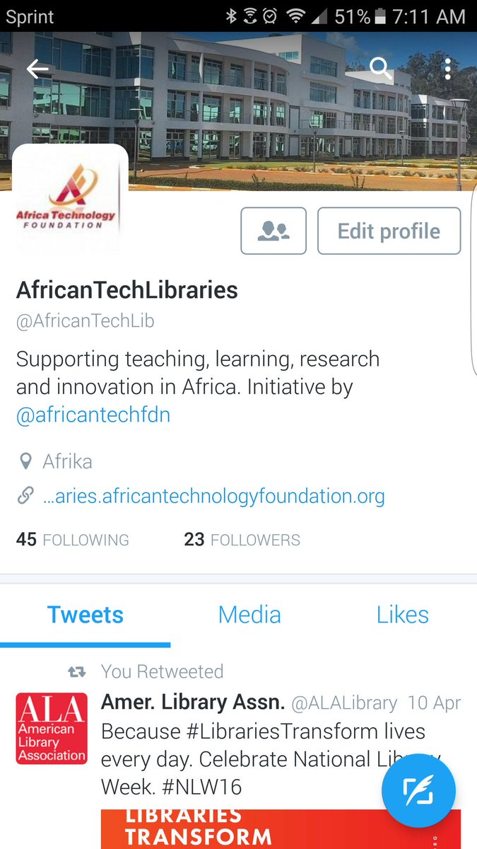 AfricanTechFdn's tweet photo. Follow @AfricanTechLib for updates on our public libraries. https://t.co/YyQLiS54AF