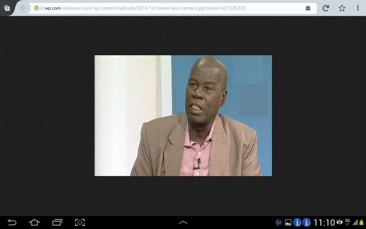 MaroneJoe's tweet photo. #RFMDAKAR #kebetu le journaliste et formateur Mame Less Camara à l'instant même sur l'émission Grand jury https://t.co/B0bA8QtTdm