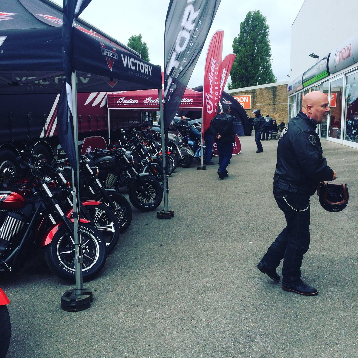 Demo roadshow #victorymotorcycles #indianmotorcycles