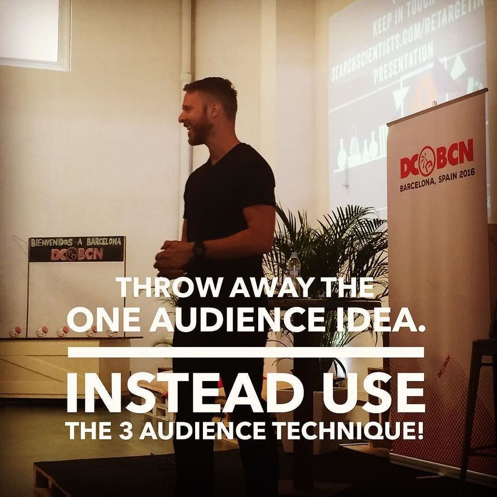 niseelinger's tweet photo. Retargeting with @SearchSciMike at #dcbcn woke me up this Sunday morning. Super valuable t… https://t.co/JNShAcXAXe https://t.co/tA2hXsNlUn
