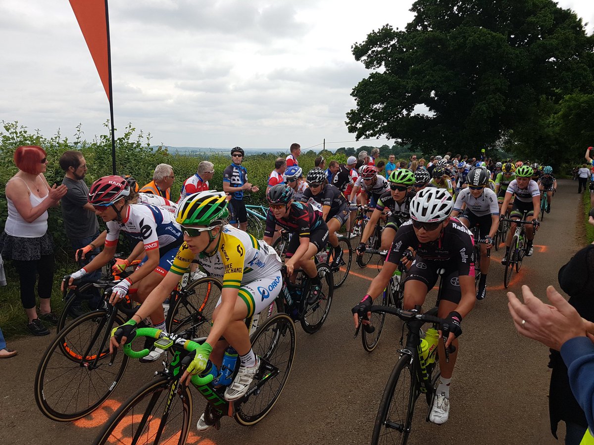 thegonkmachine's tweet photo. Great morning. Love cycling.  @DaventryCycling @thewomenstour #AvivaWT2016 https://t.co/kc9OaJvXTR