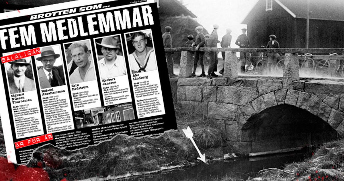 DOKUMENT Från magisk cirkel till mördarliga – 80 år sen Salaligan greps #PlusNyheter aftonbladet.se/nyheter/articl…