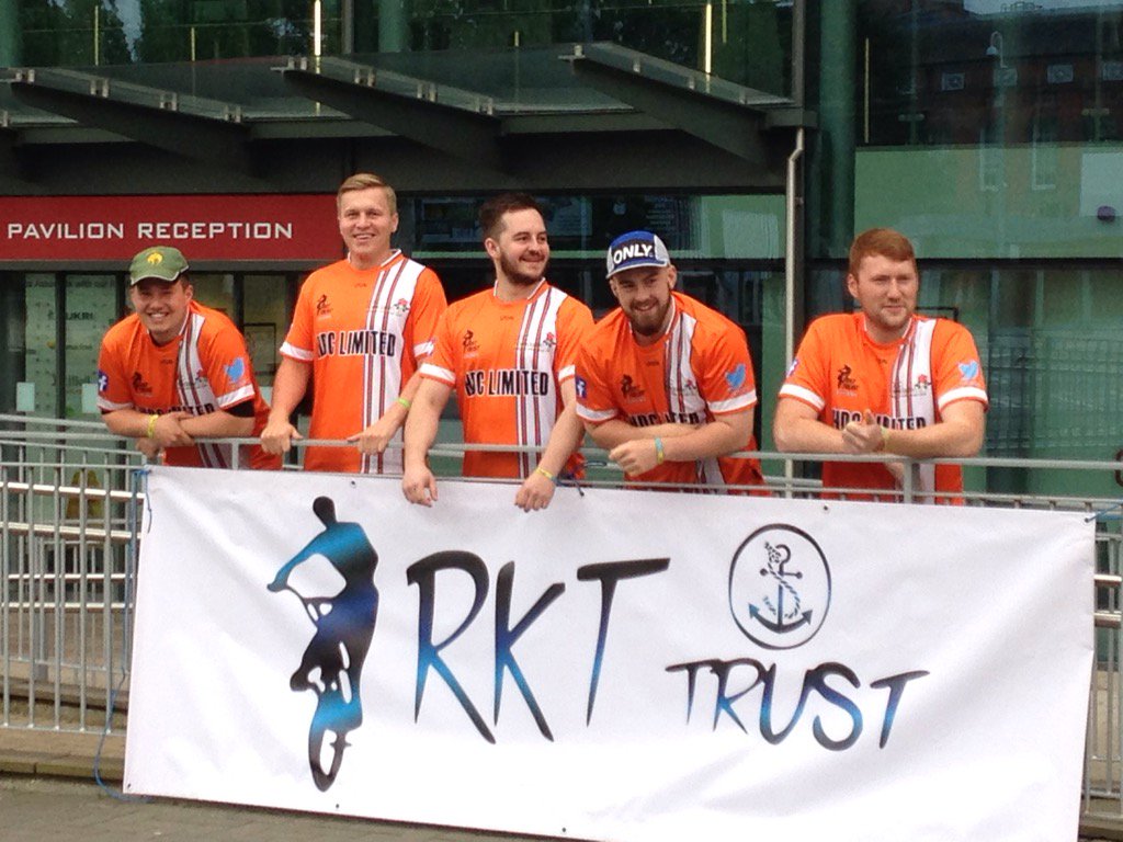 #RKT Walking Wickets And they're off !!!!