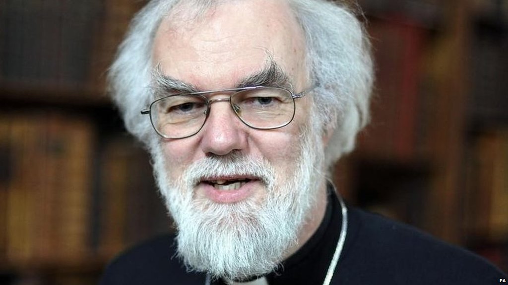 BBCNews's tweet photo. UK "can and must do more to help refugees" - former Archbishop of Canterbury Rowan Williams
https://t.co/8xynQrPRD5 https://t.co/iWmv6704YP